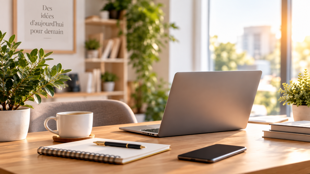 Espace de travail pour créer et gérer sa micro-entreprise en 2026